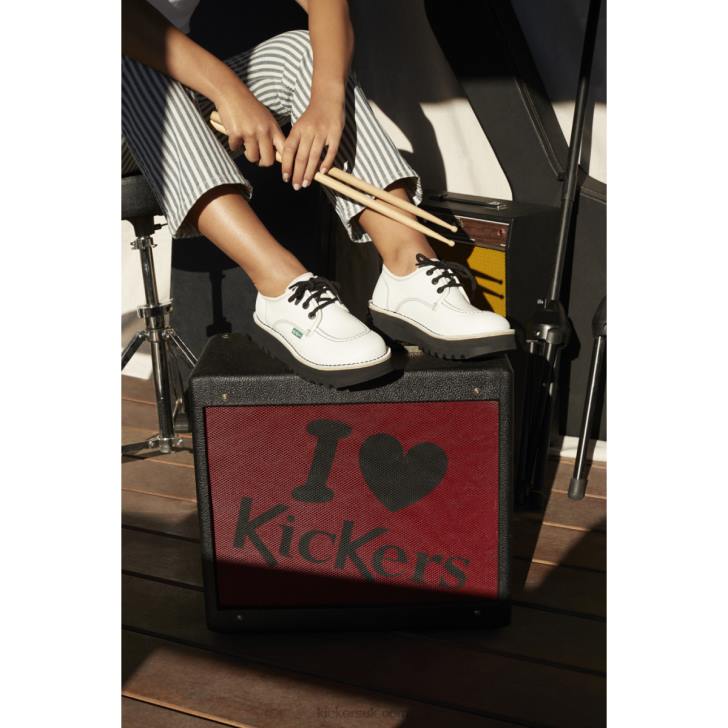 Kickougirl White Kickers ZDBR258 Women