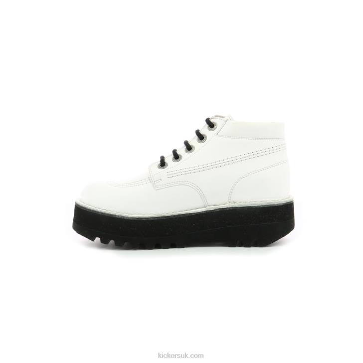 Kickplatform White Kickers ZDBR276 Women