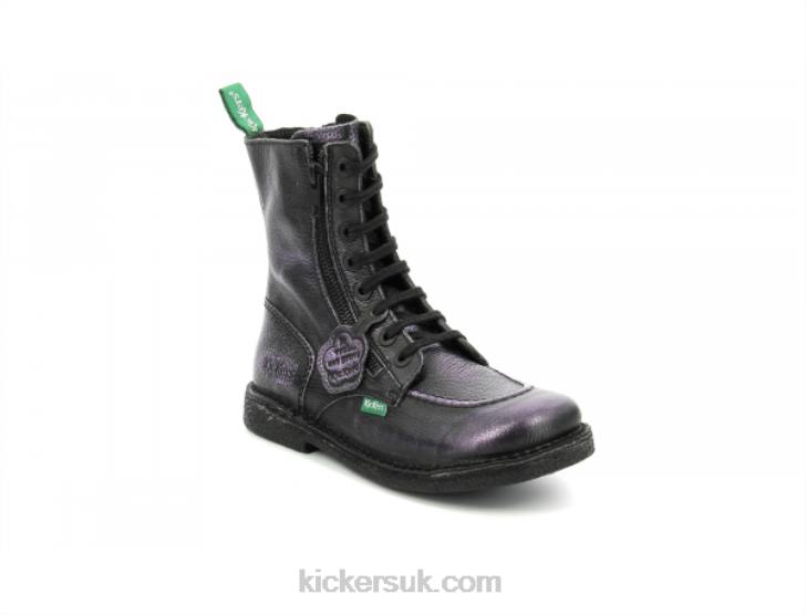 Meetickzip Purple Kickers ZDBR263 Women