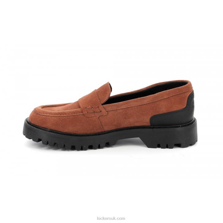 Deck Loafer Orange Rust Kickers ZDBR185 Women