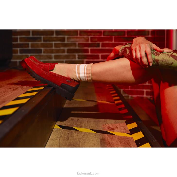 Deck Loafer Orange Rust Kickers ZDBR185 Women