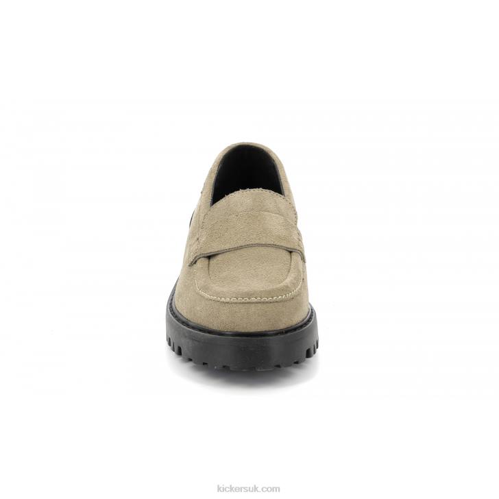 Deck Loafer Silver Kickers ZDBR184 Women