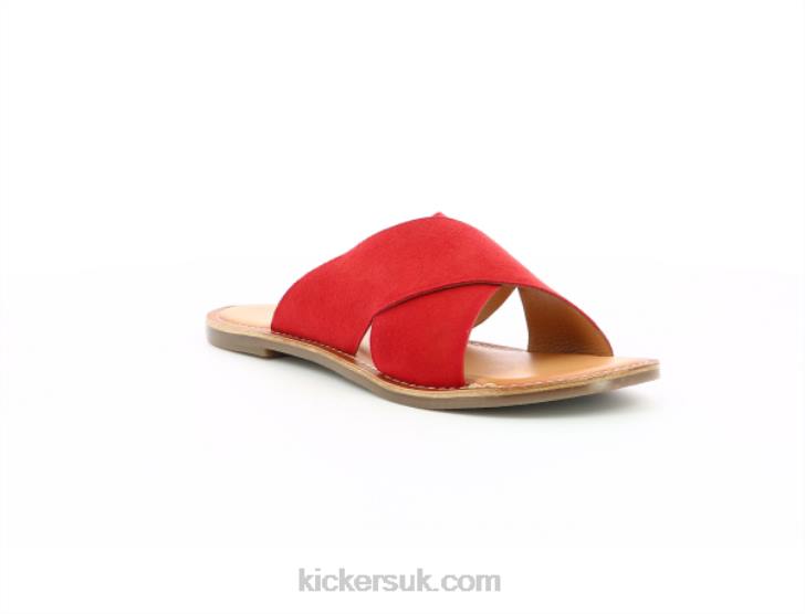 Diaz-2 Red Kickers ZDBR64 Women