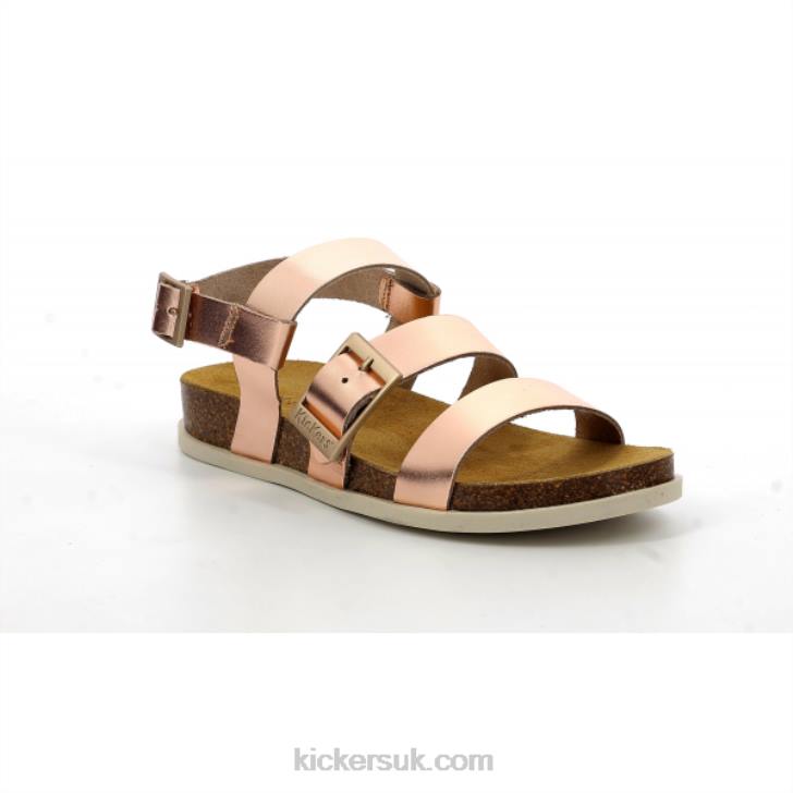 Kick Alana Gold Pink Kickers ZDBR103 Women