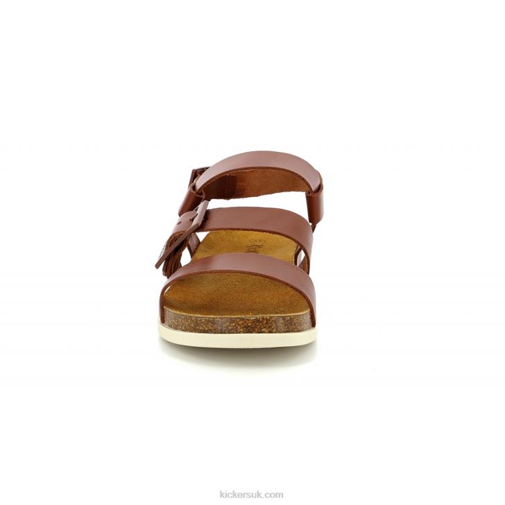 Kick Alana Light Brown Kickers ZDBR52 Women