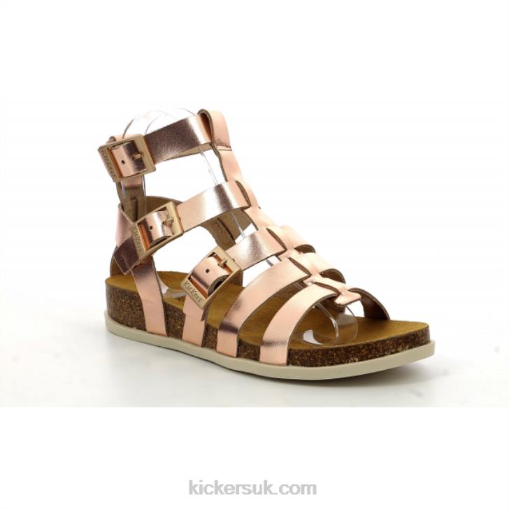 Kick Alexa Gold Pink Kickers ZDBR111 Women