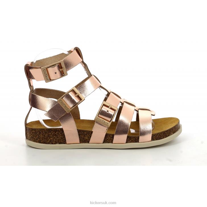 Kick Alexa Gold Pink Kickers ZDBR111 Women