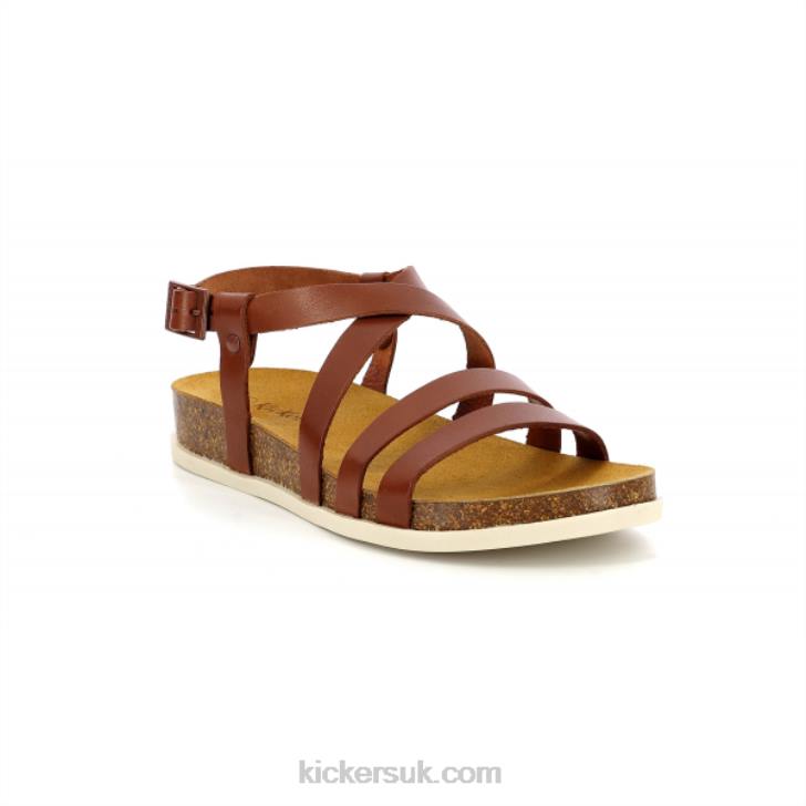 Kick Alice Light Brown Kickers ZDBR20 Women