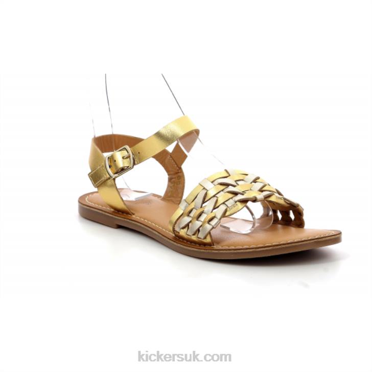 Kick Dash Gold Kickers ZDBR94 Women