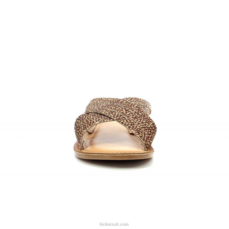 Kick Day Black Printed Kickers ZDBR83 Women