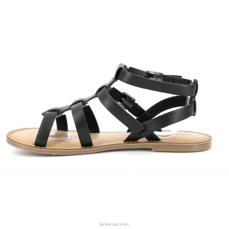 Kick Dazed Black Kickers ZDBR78 Women