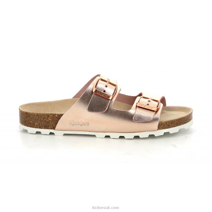 Kick Elk Gold Pink Kickers ZDBR87 Women