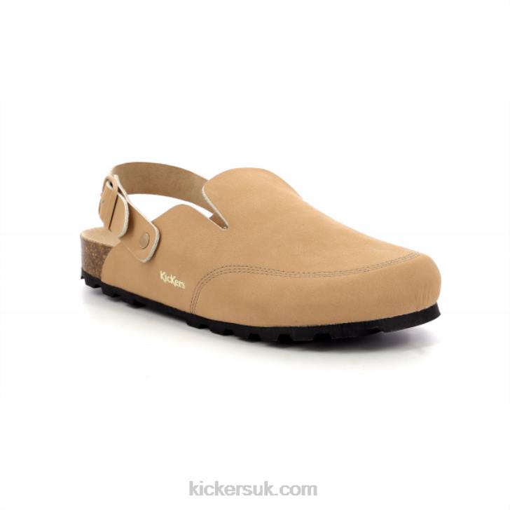 Kick Elmer Taupe Beige Kickers ZDBR130 Women