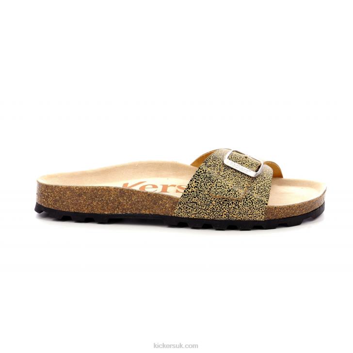 Kick Eyra Brown Black Printing Kickers ZDBR109 Women