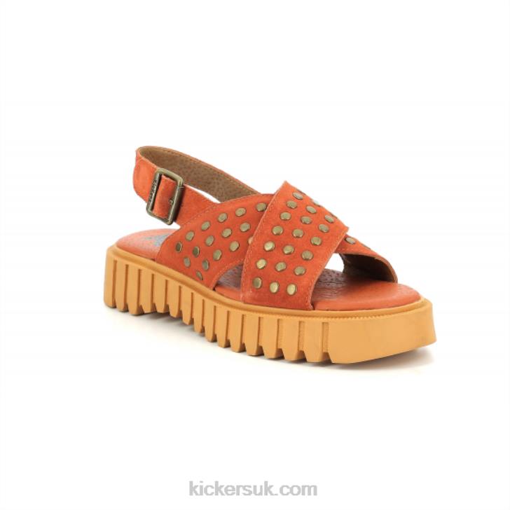 Kick Fact Brick Orange Kickers ZDBR46 Women