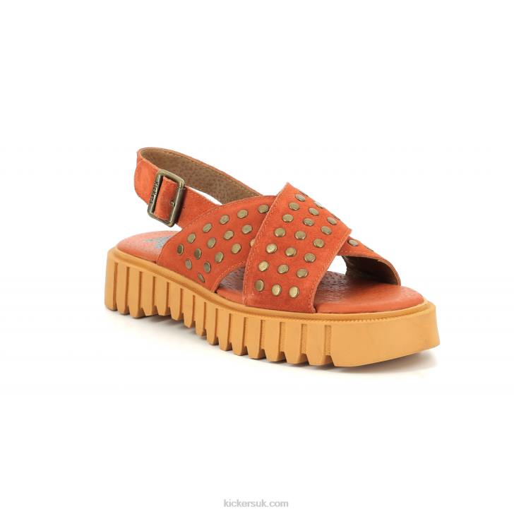 Kick Fact Brick Orange Kickers ZDBR46 Women