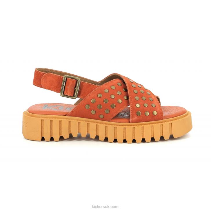 Kick Fact Brick Orange Kickers ZDBR46 Women
