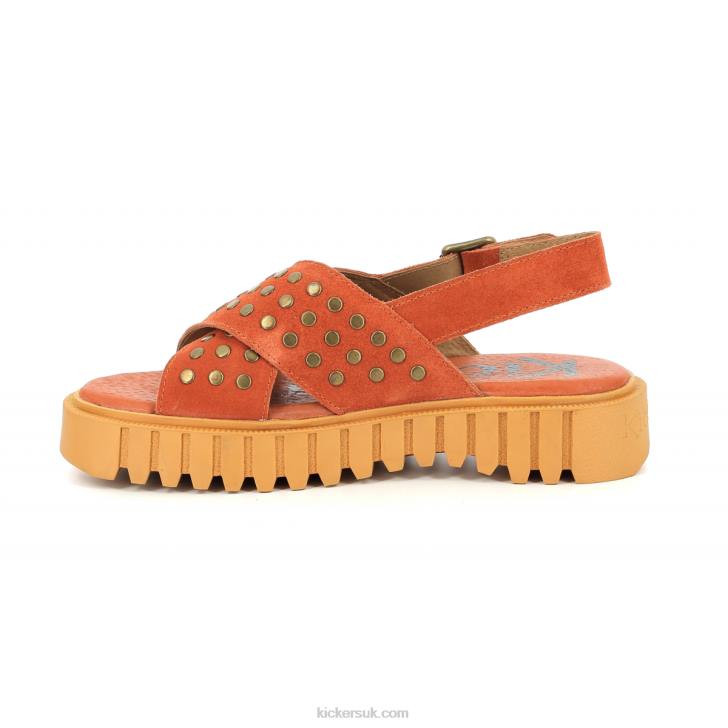 Kick Fact Brick Orange Kickers ZDBR46 Women