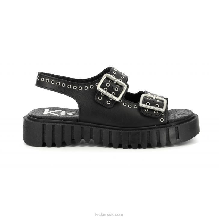 Kick Falk Black Kickers ZDBR33 Women