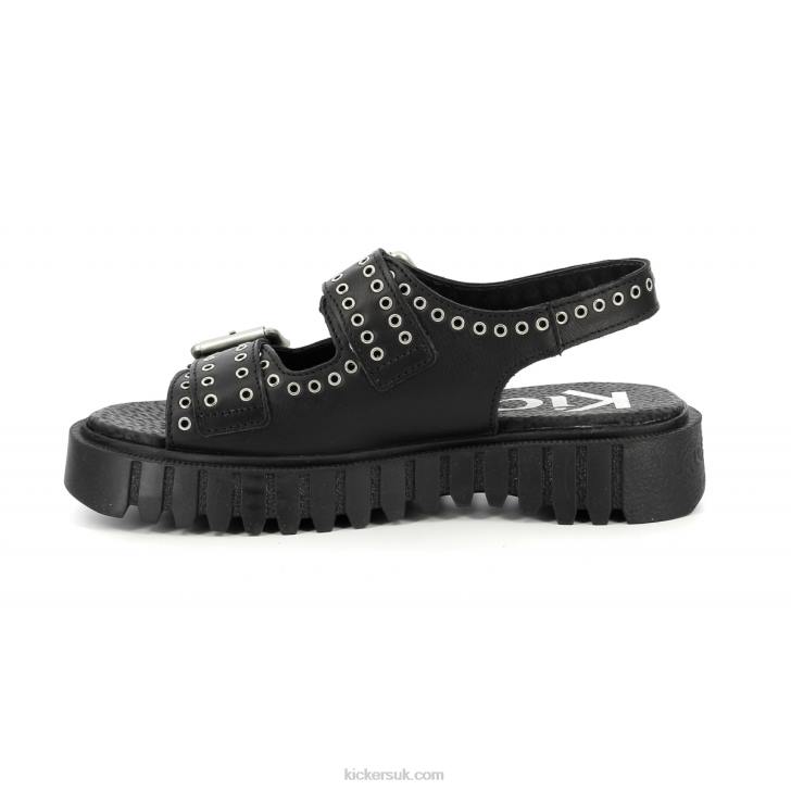 Kick Falk Black Kickers ZDBR33 Women