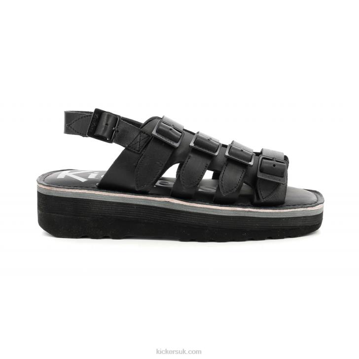Kick Hi Sunny Black Kickers ZDBR107 Women