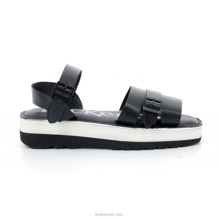 Kick Hi Sunset Black Kickers ZDBR121 Women