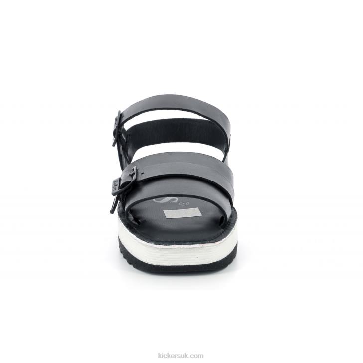 Kick Hi Sunset Black Kickers ZDBR121 Women