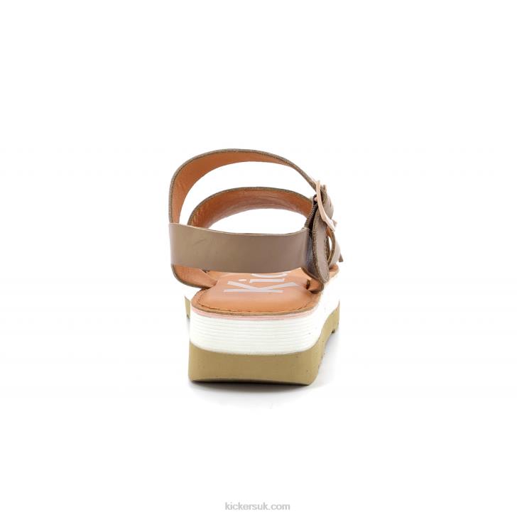 Kick Hi Sunset Light Beige Kickers ZDBR119 Women