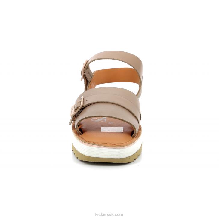 Kick Hi Sunset Light Beige Kickers ZDBR119 Women