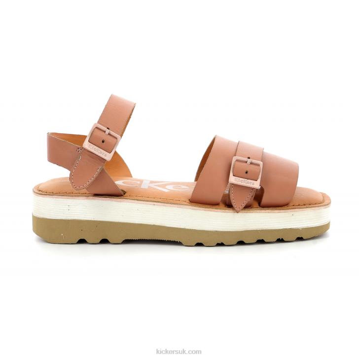 Kick Hi Sunset Light Beige Kickers ZDBR120 Women