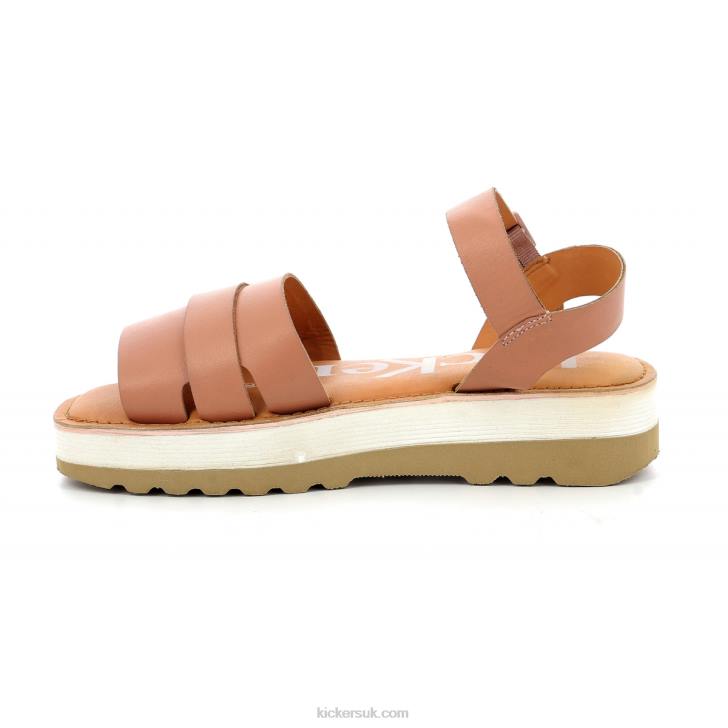 Kick Hi Sunset Light Beige Kickers ZDBR120 Women