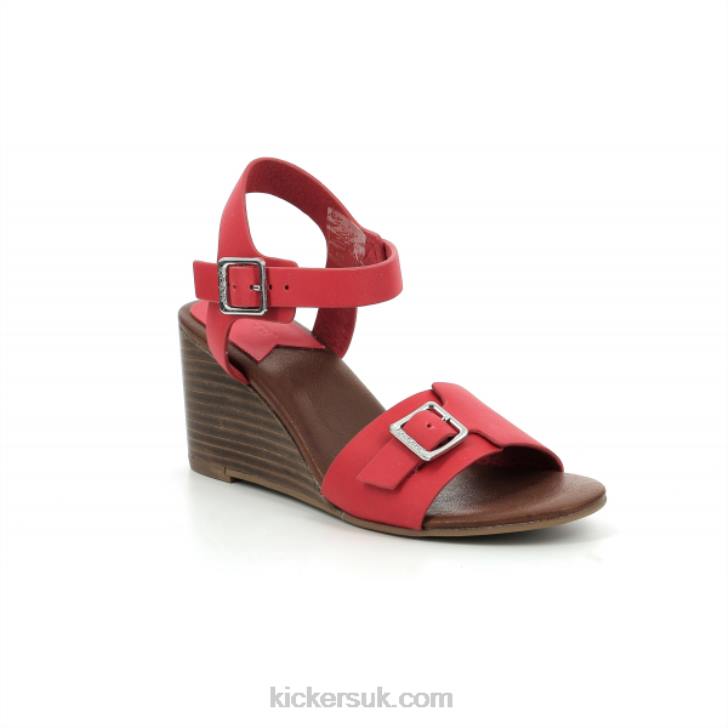 Kick Vodou Red Kickers ZDBR59 Women