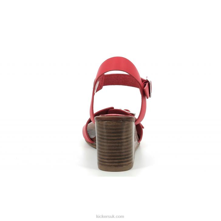 Kick Vodou Red Kickers ZDBR59 Women