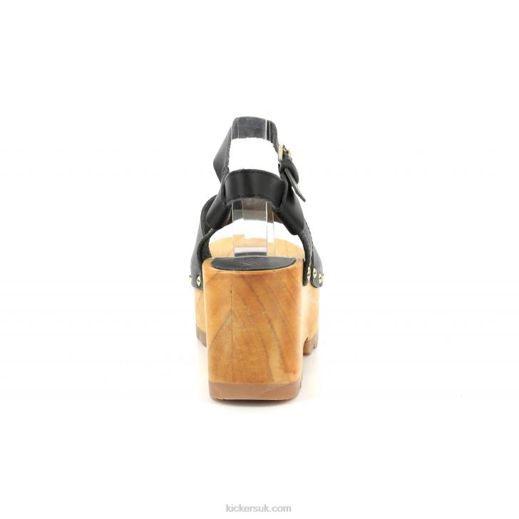 Kick Wedge Wise Black Kickers ZDBR27 Women