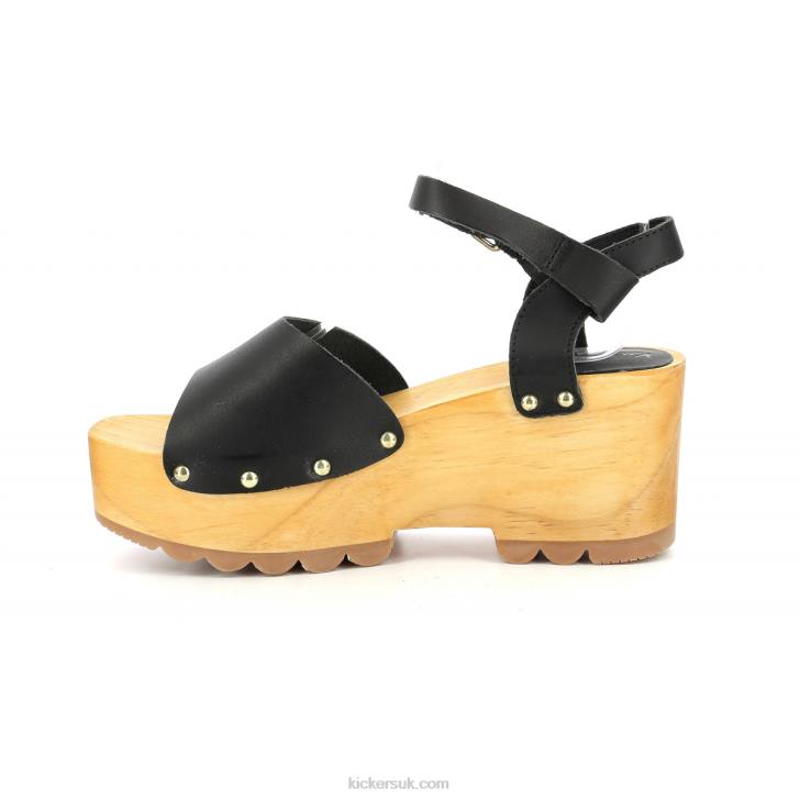 Kick Wedge Wise Black Kickers ZDBR27 Women