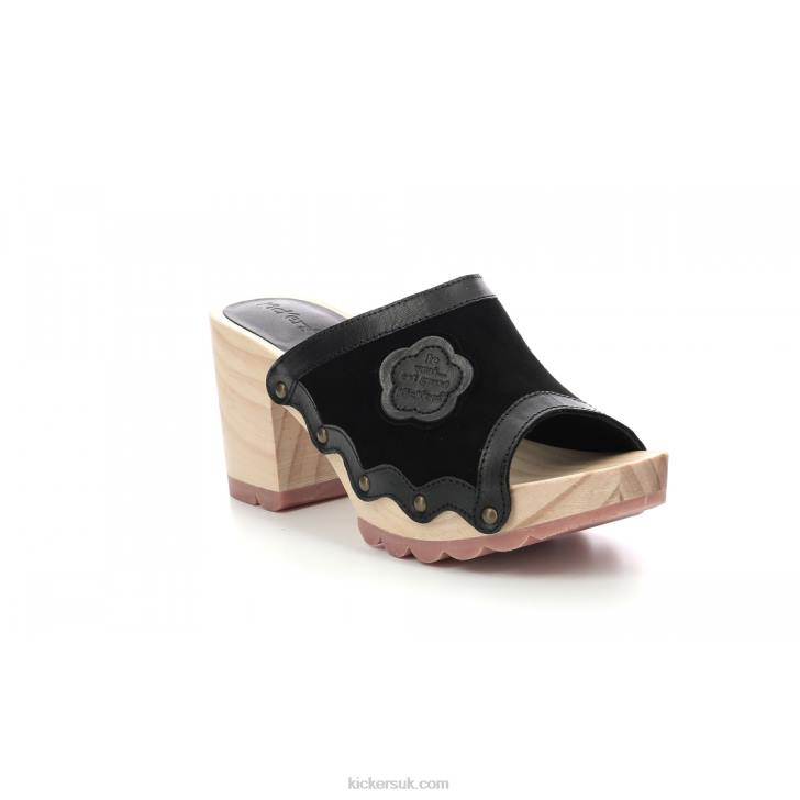 Kick Woodstok Black Kickers ZDBR8 Women