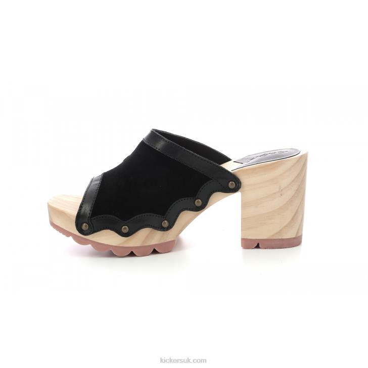 Kick Woodstok Black Kickers ZDBR8 Women