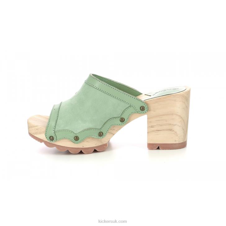 Kick Woodstok Green Mint Kickers ZDBR7 Women