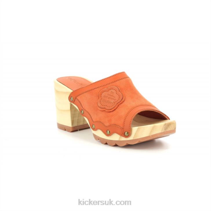 Kick Woodstok Other Orange Kickers ZDBR32 Women