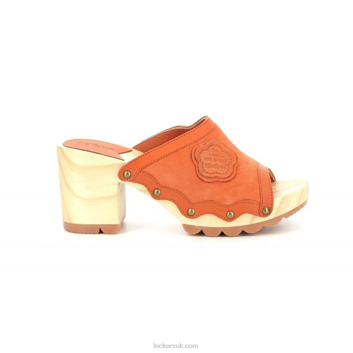 Kick Woodstok Other Orange Kickers ZDBR32 Women