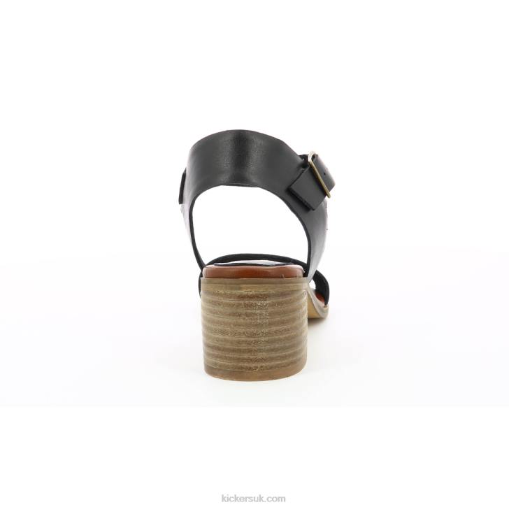 Volou Flat Black Kickers ZDBR21 Women