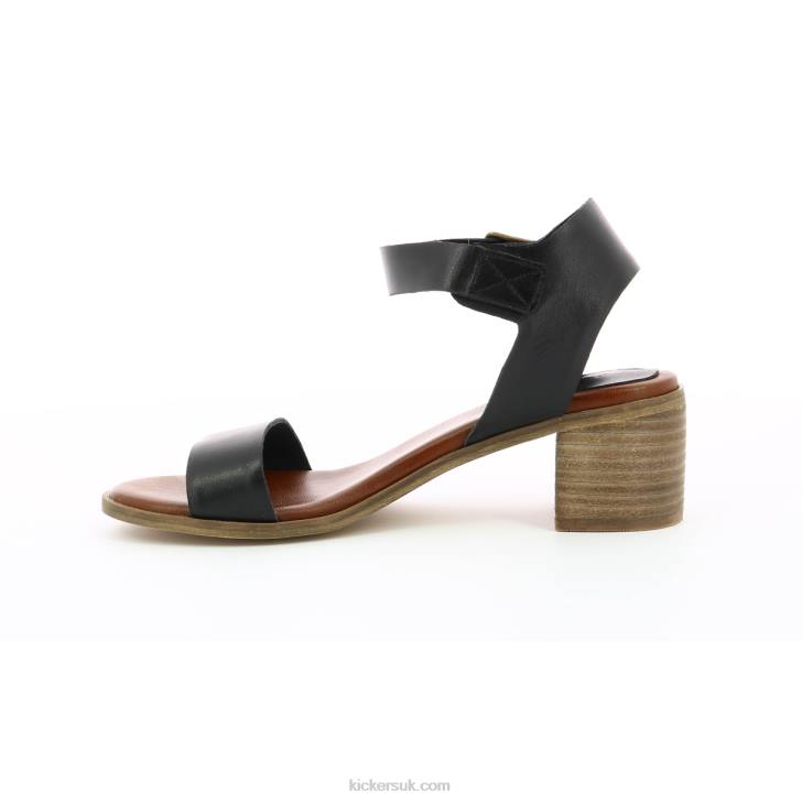 Volou Flat Black Kickers ZDBR21 Women