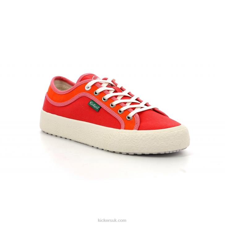 Arveil Red Orange Kickers ZDBR176 Women