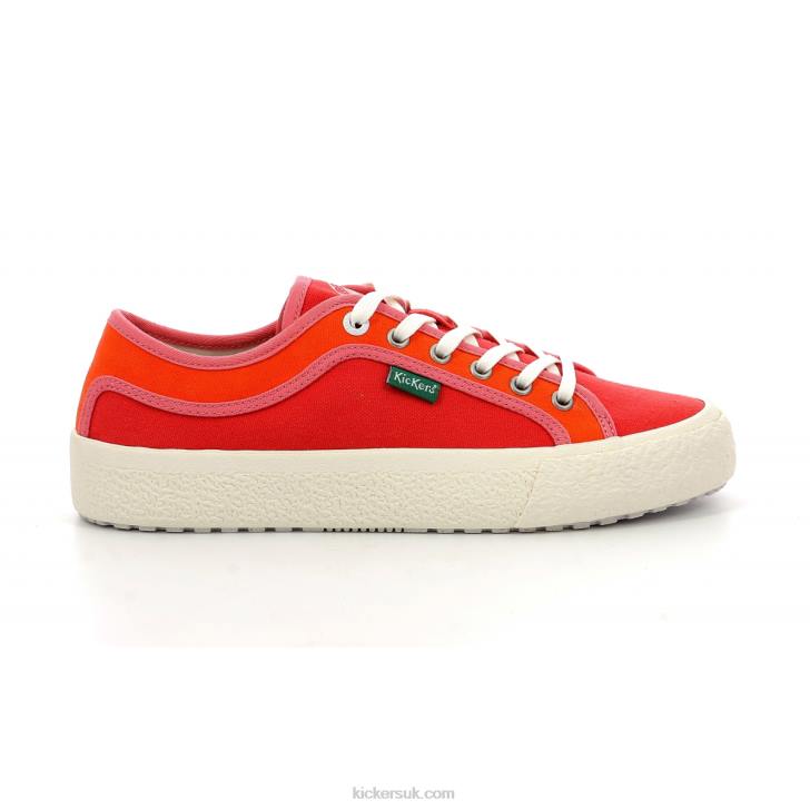 Arveil Red Orange Kickers ZDBR176 Women