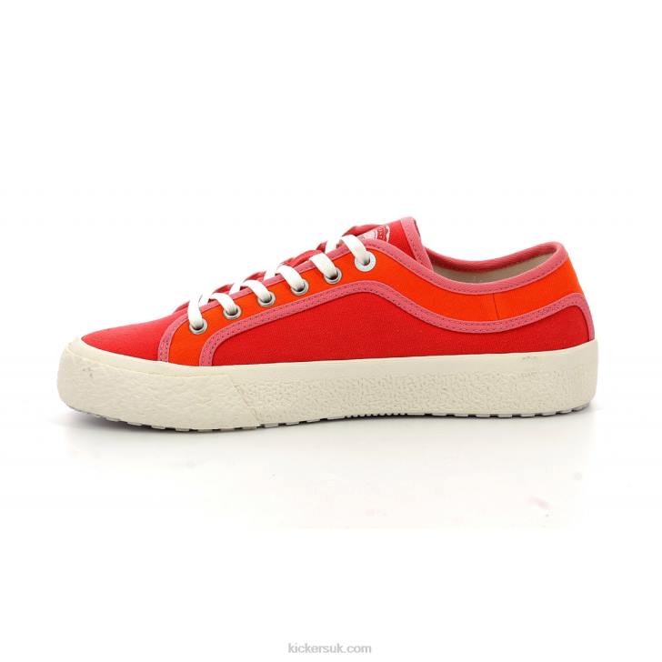 Arveil Red Orange Kickers ZDBR176 Women
