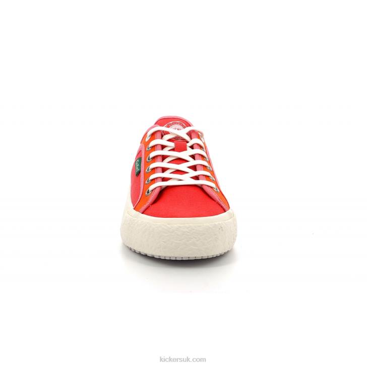 Arveil Red Orange Kickers ZDBR176 Women