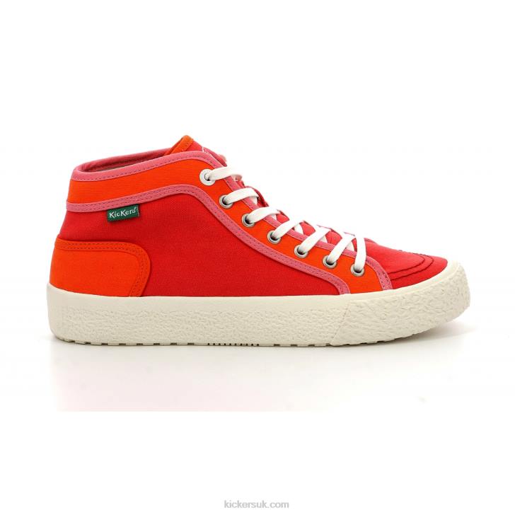 Arveiler Red Orange Kickers ZDBR172 Women