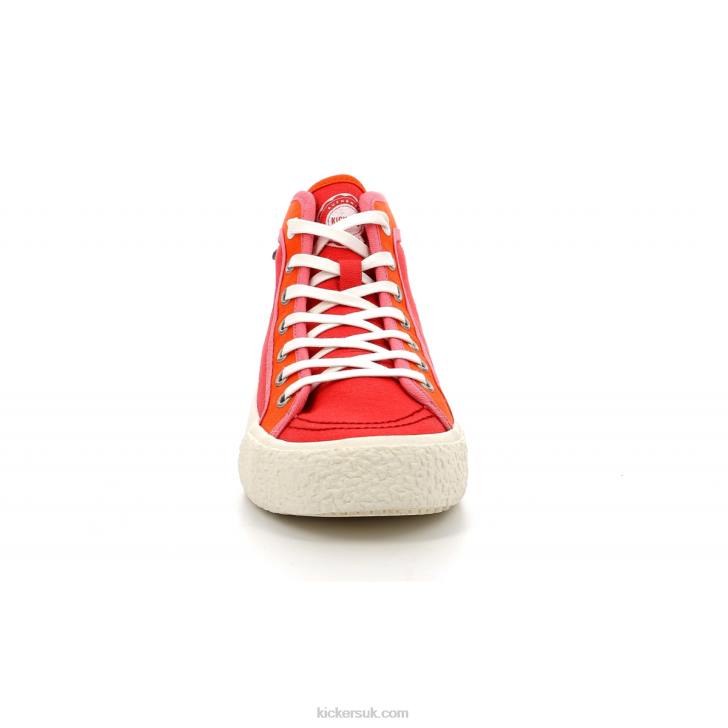 Arveiler Red Orange Kickers ZDBR172 Women