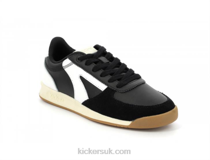 Kick Krack Black White Kickers ZDBR179 Women