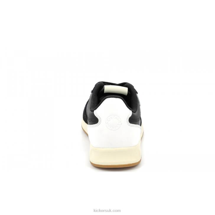 Kick Krack Black White Kickers ZDBR179 Women